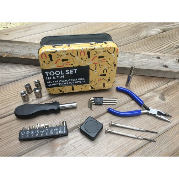 Tool set in a Tin